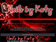 Tablet Screenshot of nailsbykaty.com